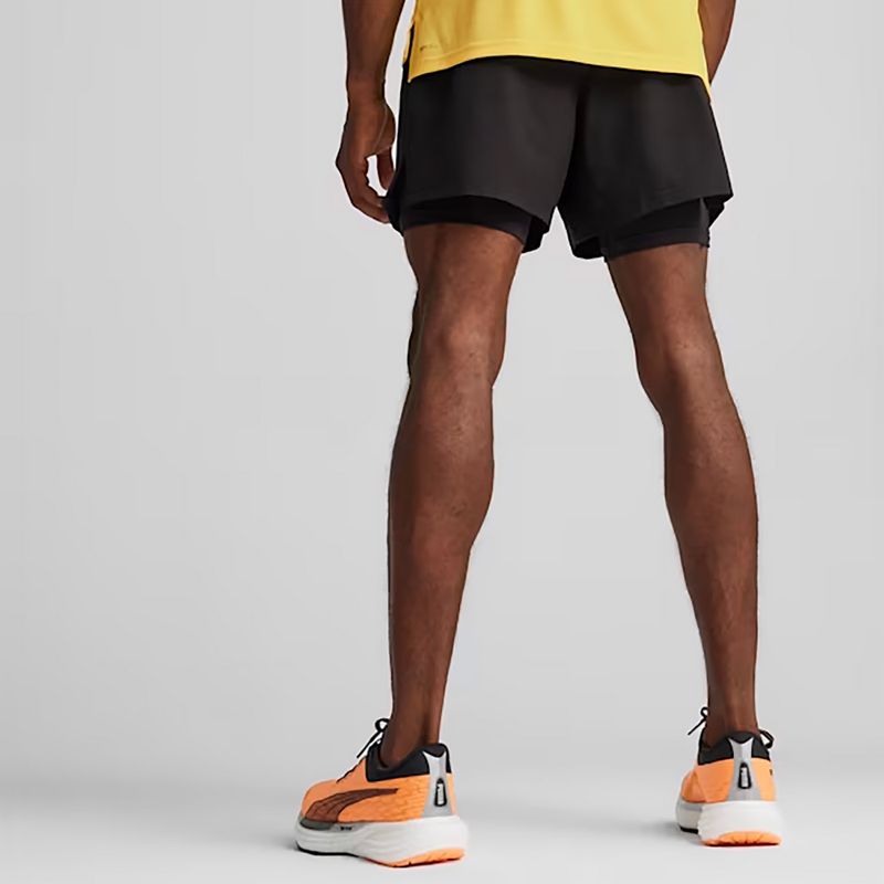 PUMA Run Velocity Ultraweave 2in1 Laufshorts für Herren schwarz 5