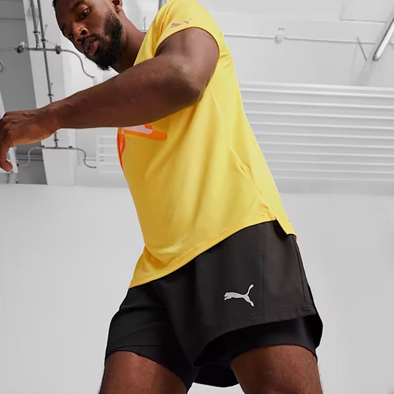 PUMA Run Velocity Ultraweave 2in1 Laufshorts für Herren schwarz 6