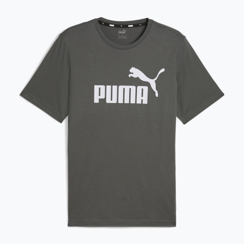 Herren PUMA Es Logo Tee (S) mineralgrau T-shirt