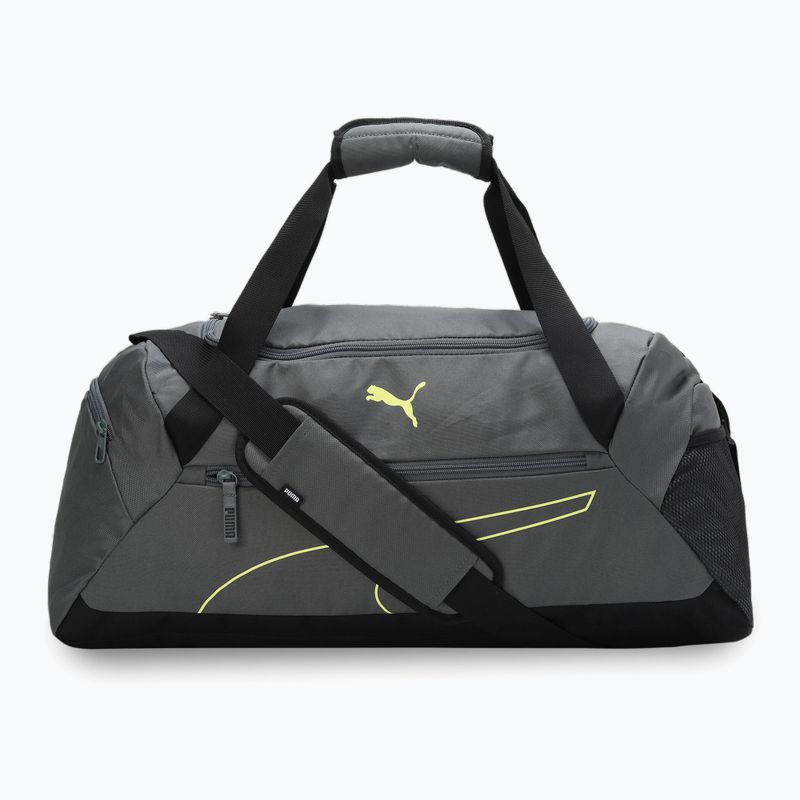 Trainingstasche PUMA Fundamentals Sports mineral gray/lime sheen 2