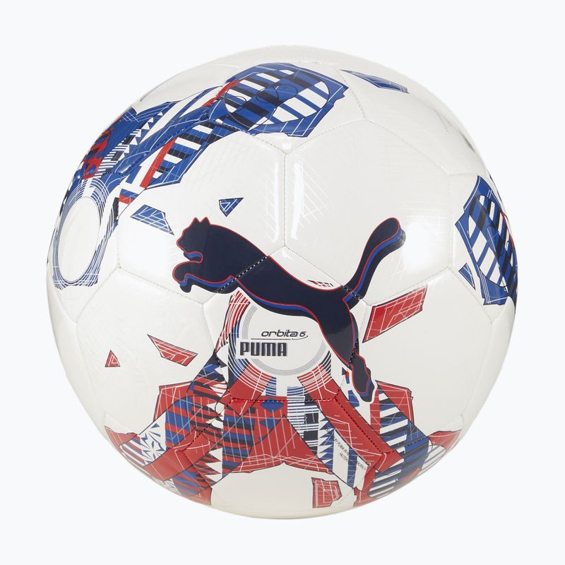 PUMA Orbit 6 FanwearCapsule MS Fußball puma weiß/puma team royal/puma rot Größe 4 4