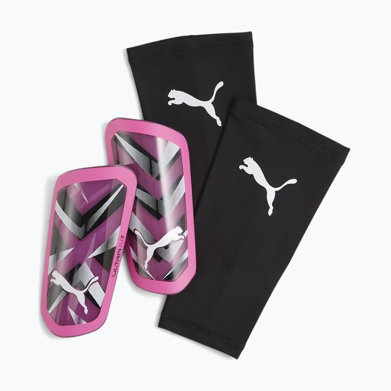 PUMA Ultra Flex Sleeve Schienbeinschoner poison pink/puma weiß/puma schwarz