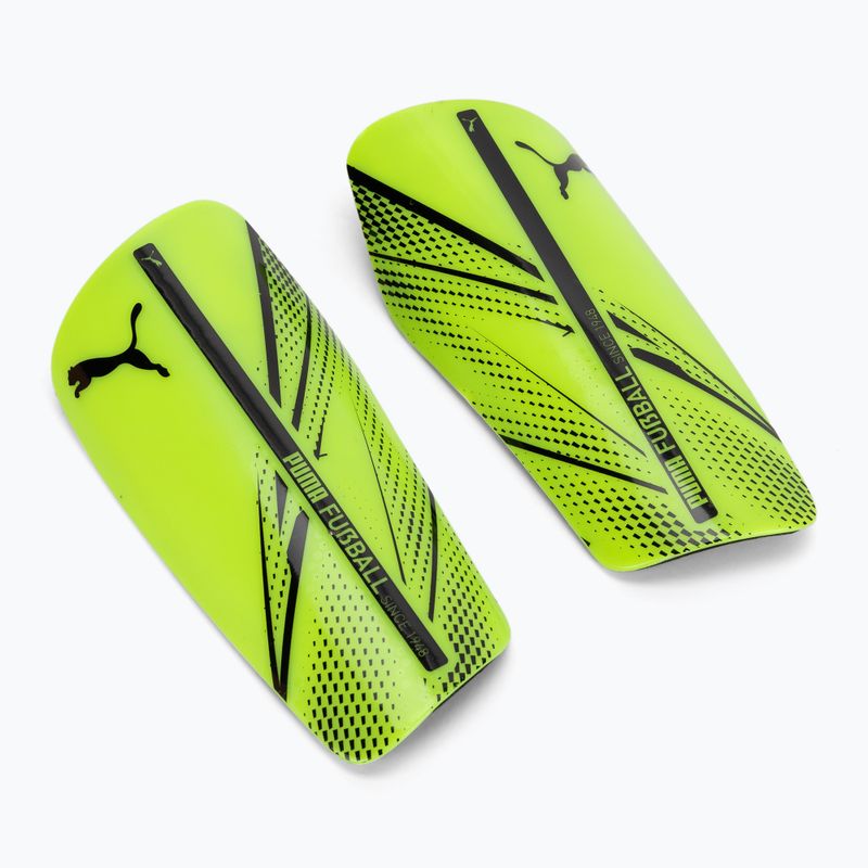 PUMA Attacanto Sleeve electric lime/puma schwarz Schienbeinschoner 3