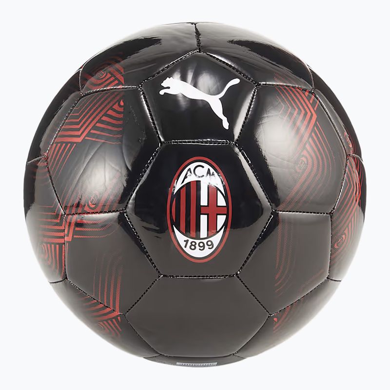 PUMA AC Milan FtblCore Fußball puma schwarz/für alle Zeit rot Größe 5