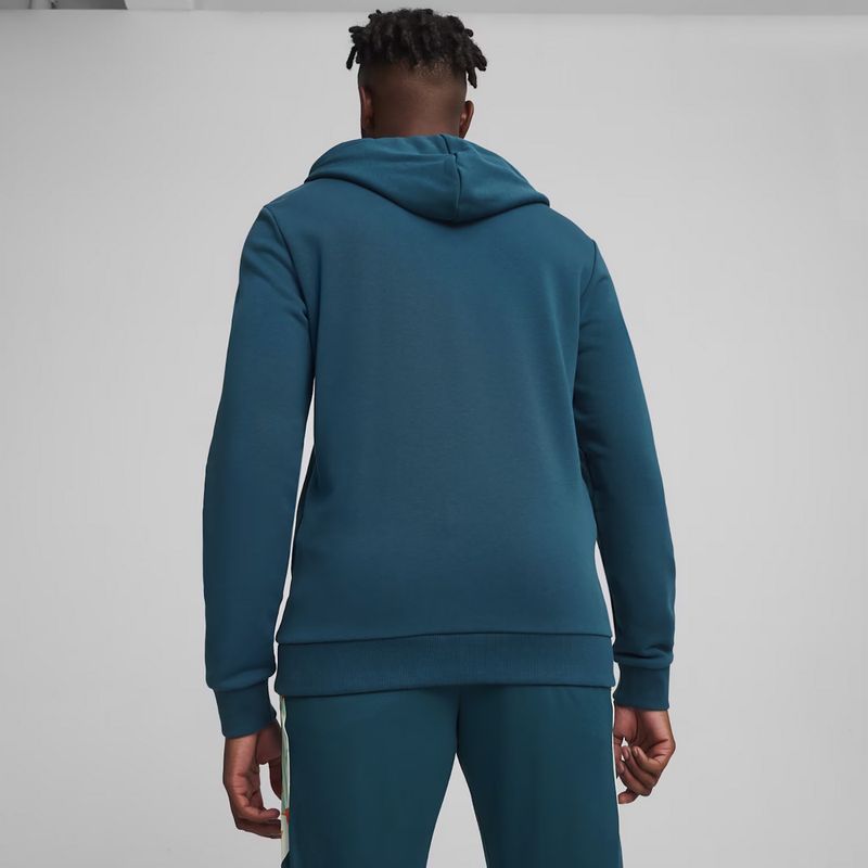 Herren Fußball Sweatshirt PUMA Neymar JR Kreativität Logo Hoody Ozean tropisch/türkis surfen 4