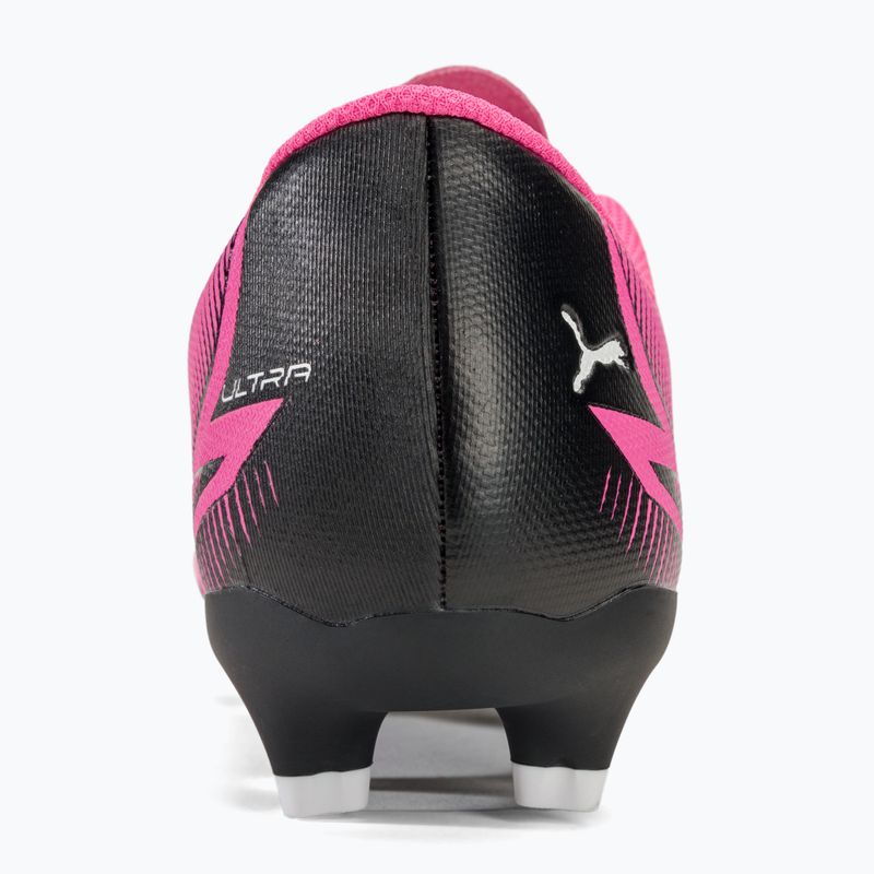 PUMA Ultra Ultimate FG/AG Fußballschuhe Gift Pink/Puma Weiß/Puma Schwarz 7