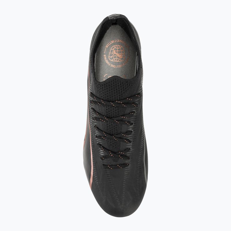PUMA Ultra Ultimate FG/AG Fußballschuhe puma schwarz/kupfer rose 5