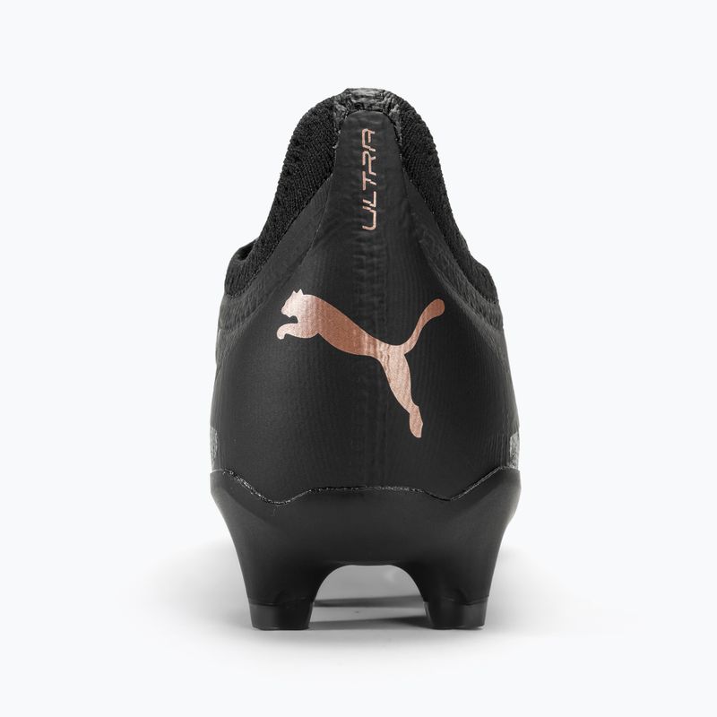 PUMA Ultra Ultimate FG/AG Fußballschuhe puma schwarz/kupfer rose 6