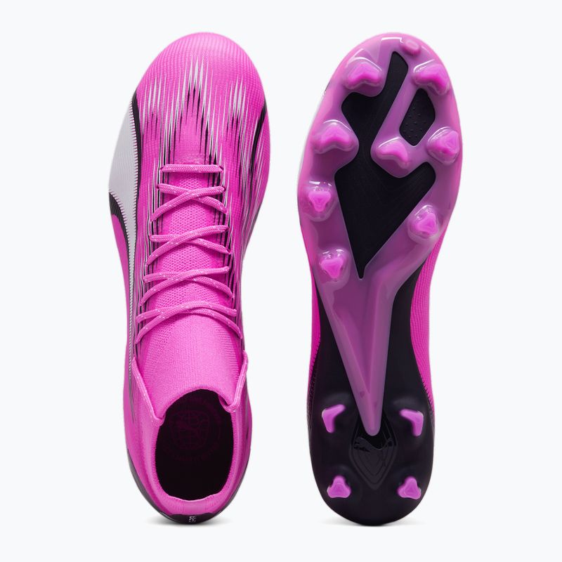 PUMA Ultra Pro FG/AG Fußballschuhe Gift Pink/Puma Weiß/Puma Schwarz 11