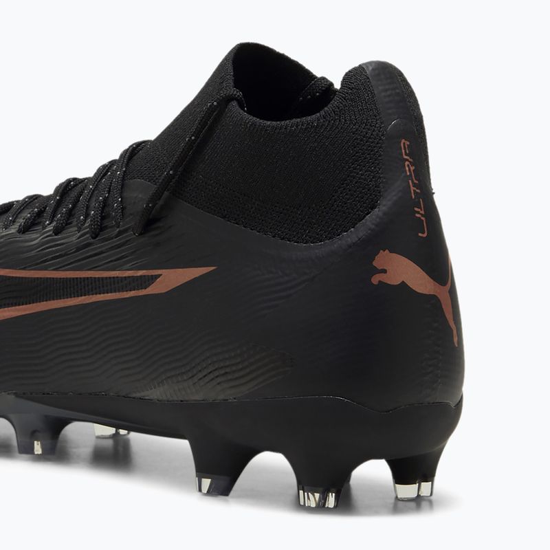 PUMA Ultra Pro FG/AG Fußballschuhe puma schwarz/kupfer rose 8