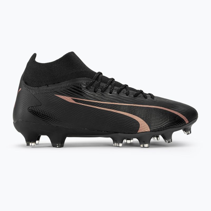 PUMA Ultra Pro FG/AG Fußballschuhe puma schwarz/kupfer rose 2