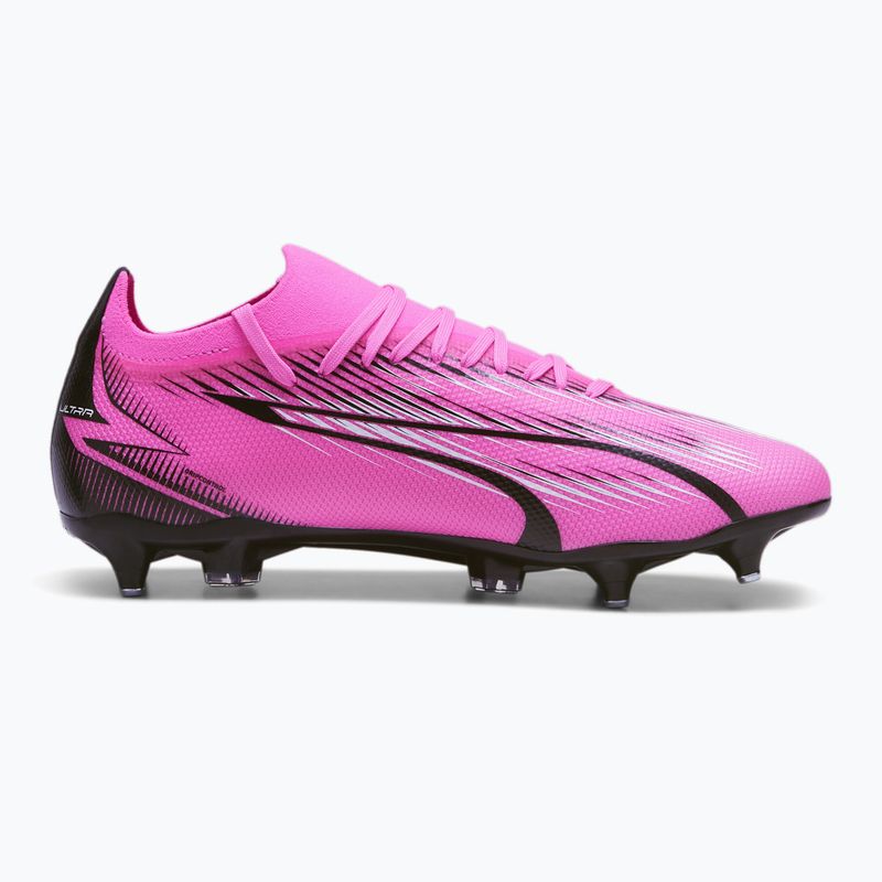 PUMA Ultra Match MxSG Fußballschuhe Gift Pink/Puma Weiß/Puma Schwarz 9