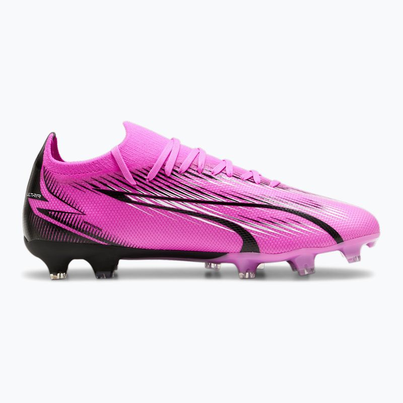 PUMA Ultra Match FG/AG Fußballschuhe giftrosa/puma weiß/puma schwarz 9