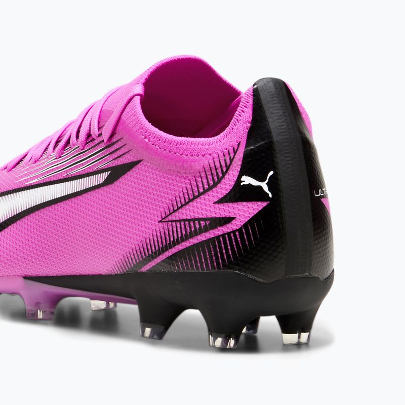 PUMA Ultra Match FG/AG Fußballschuhe giftrosa/puma weiß/puma schwarz 13