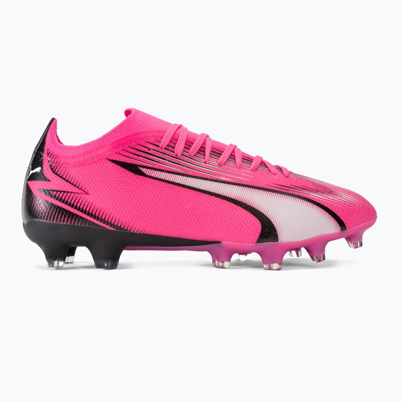 PUMA Ultra Match FG/AG Fußballschuhe giftrosa/puma weiß/puma schwarz 2