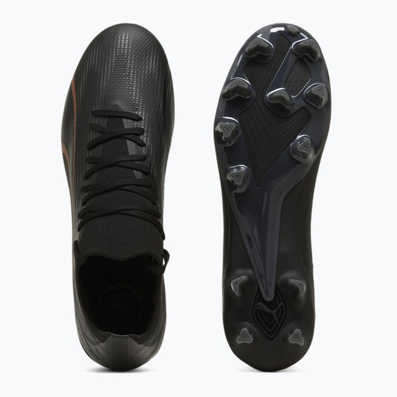 PUMA Ultra Match FG/AG Fußballschuhe puma schwarz/copper rose 11
