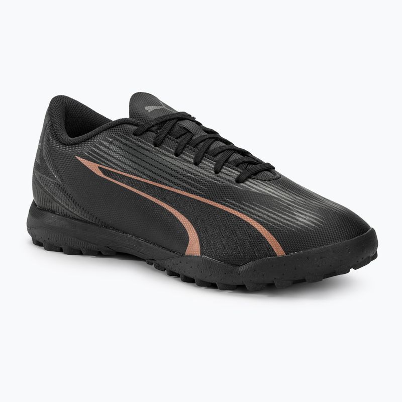 PUMA Ultra Play TT Fußballschuhe puma schwarz/kupfer rose