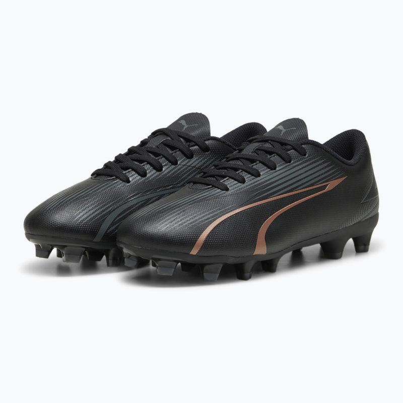 PUMA Ultra Play FG/AG Jr Kinder-Fußballschuhe puma schwarz/copper rose 10