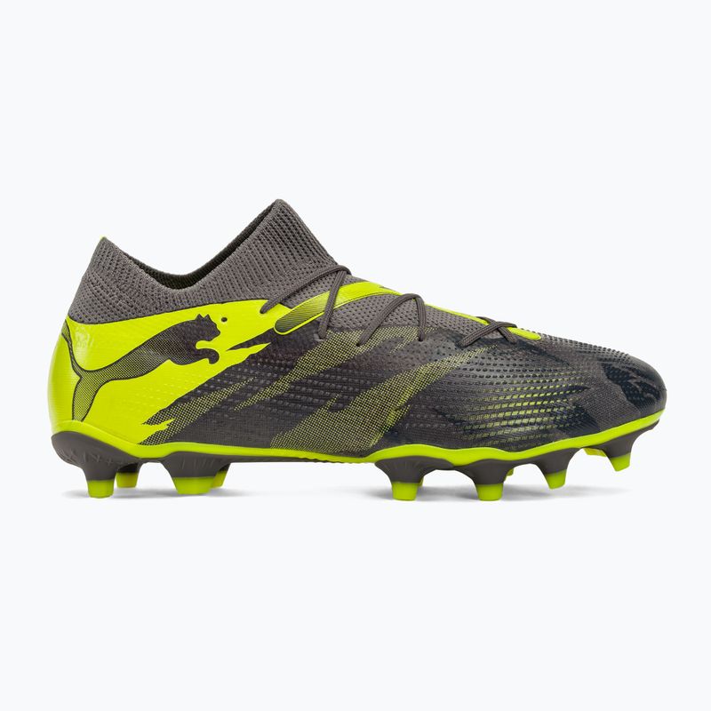 PUMA Future 7 Match Rush FG/AG stark grau/kalt dunkelgrau/elektrisch Kalk Fußballschuhe 2