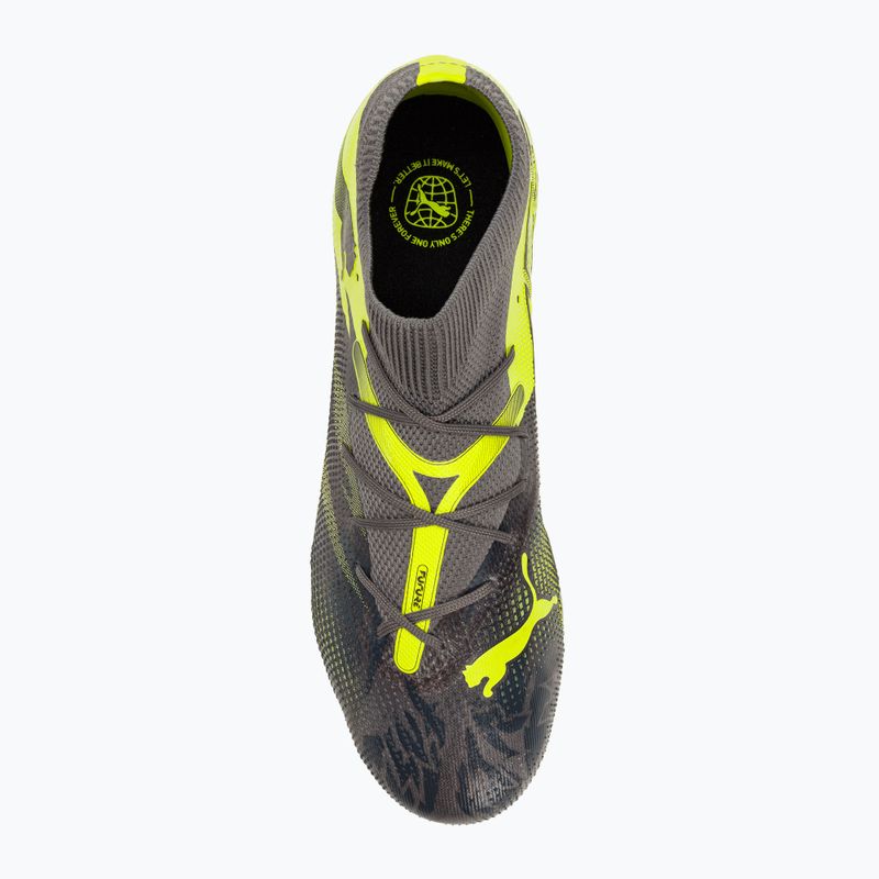 PUMA Future 7 Match Rush FG/AG stark grau/kalt dunkelgrau/elektrisch Kalk Fußballschuhe 5