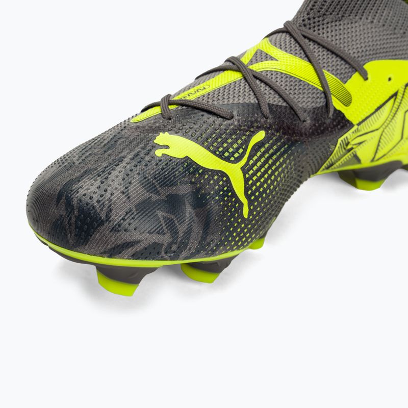 PUMA Future 7 Match Rush FG/AG stark grau/kalt dunkelgrau/elektrisch Kalk Fußballschuhe 7