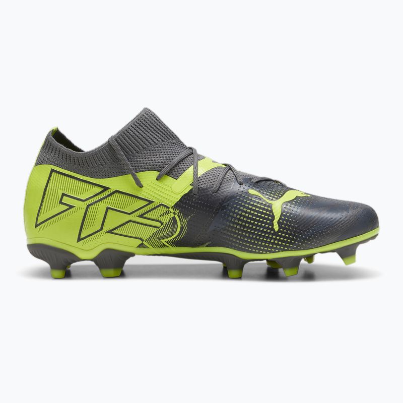 PUMA Future 7 Match Rush FG/AG stark grau/kalt dunkelgrau/elektrisch Kalk Fußballschuhe 9