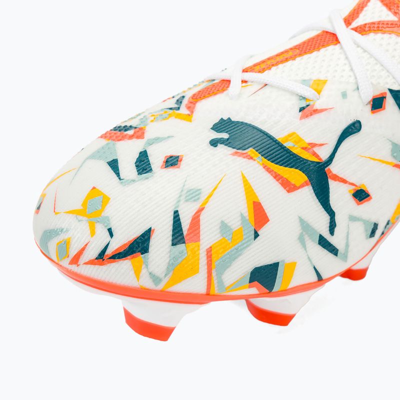 PUMA Future 7 Match Creativity FG/AG white/ocean tropic/turquoise surf/hot heat/sunstream 7