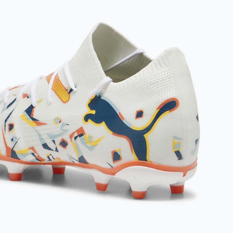 PUMA Future 7 Match Creativity FG/AG white/ocean tropic/turquoise surf/hot heat/sunstream 13