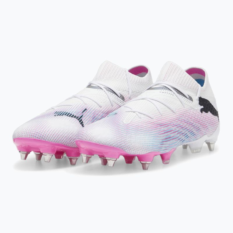 PUMA Future 7 Ultimate Rush FG/AG stark grau/kalt dunkelgrau/elektrisch Kalk Fußballschuhe 10