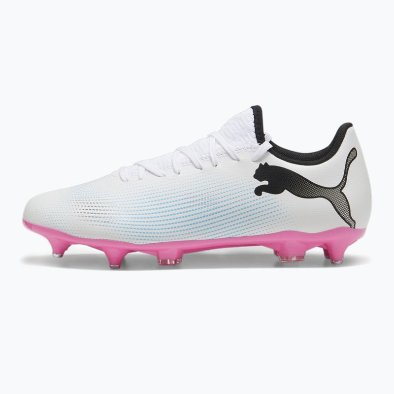 PUMA Future 7 Play MxSG Fußballschuhe puma weiß/puma schwarz/poison pink 8