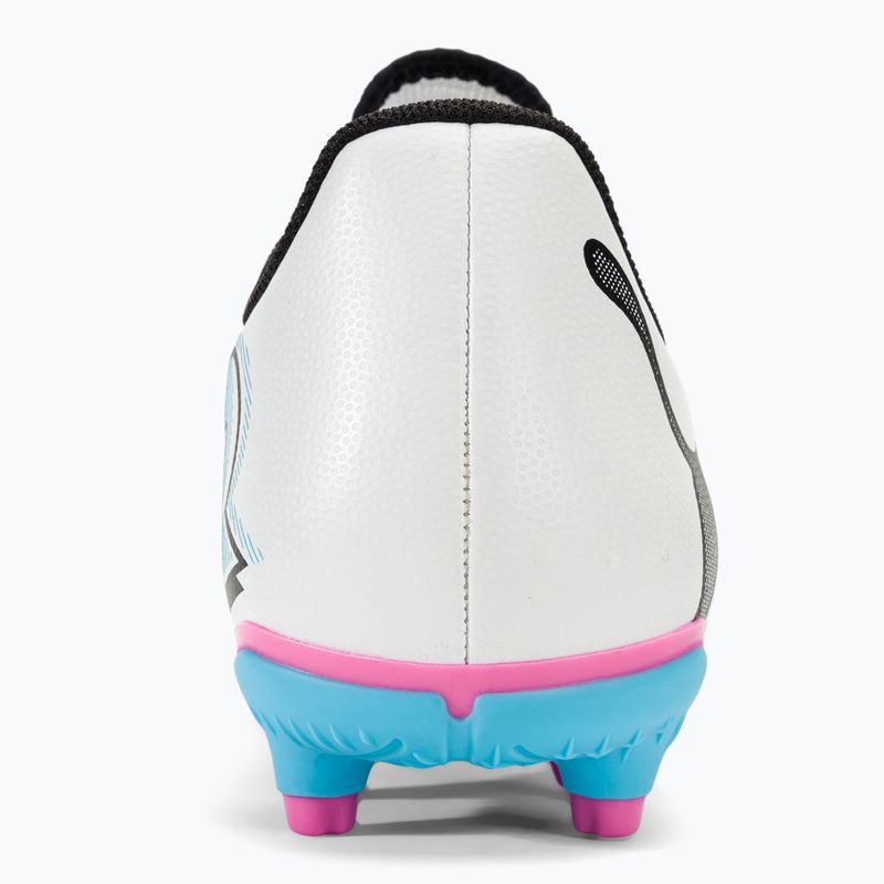 Kinder Fußballschuhe PUMA Future 7 Play FG/AG puma weiß/puma schwarz/poison pink 6