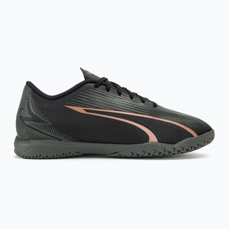 PUMA Ultra Play TT Jr Kinder-Fußballschuhe puma schwarz/copper rose 2