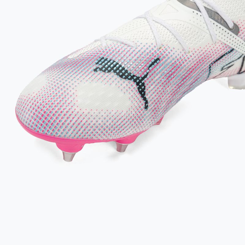 PUMA Future 7 Ultimate MxSG Fußballschuhe puma weiß/puma schwarz/poison pink 7