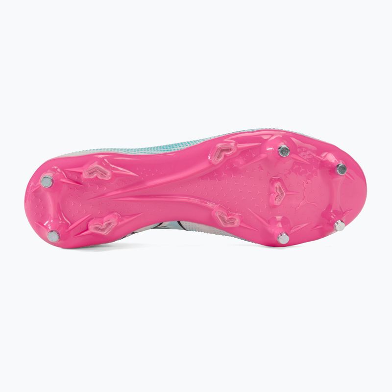PUMA Future 7 Match MxSG Fußballschuhe puma weiß/puma schwarz/poison pink 4