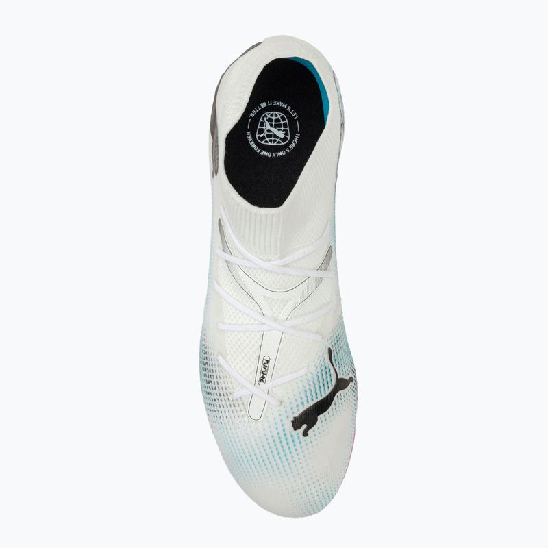 PUMA Future 7 Match MxSG Fußballschuhe puma weiß/puma schwarz/poison pink 5