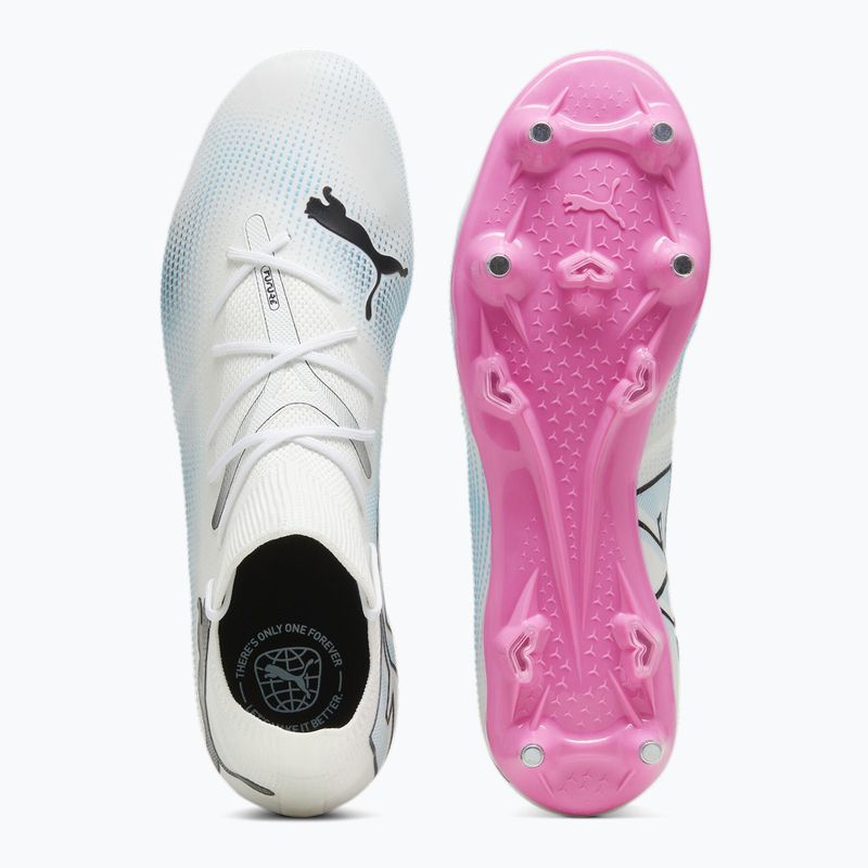 PUMA Future 7 Match MxSG Fußballschuhe puma weiß/puma schwarz/poison pink 11