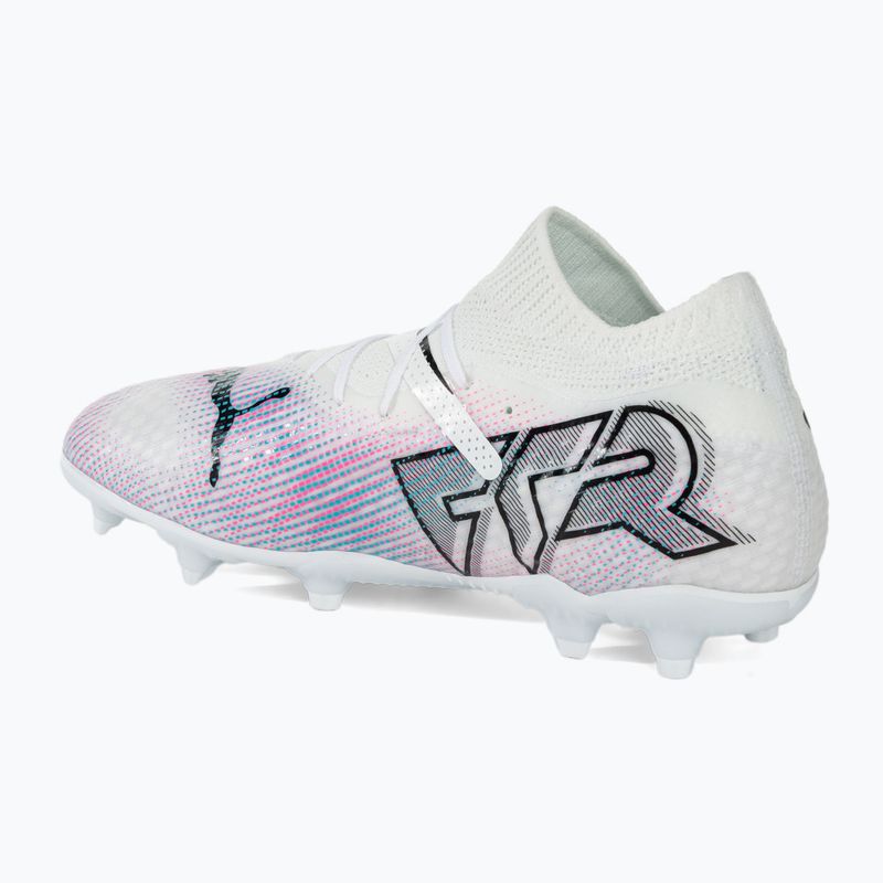 PUMA Future 7 Pro FG/AG Jr Kinder Fußballschuhe puma weiß/puma schwarz/poison pink 3