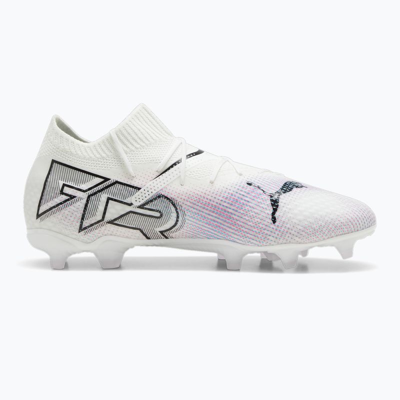 PUMA Future 7 Pro FG/AG Jr Kinder Fußballschuhe puma weiß/puma schwarz/poison pink 9