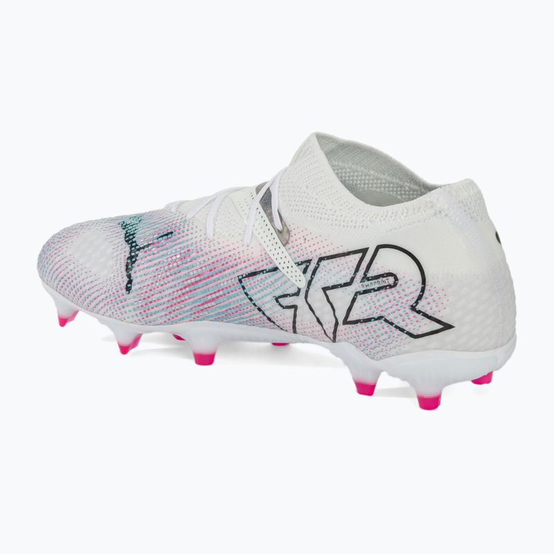 PUMA Future 7 Pro+ FG/AG Fußballschuhe puma weiß/puma schwarz/poison pink 3
