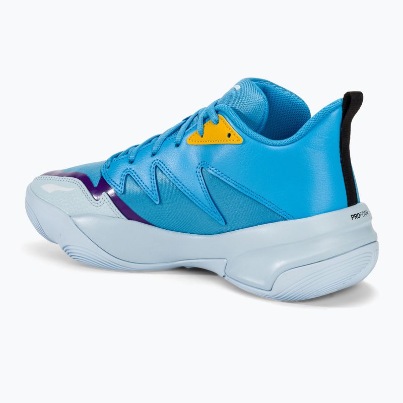 PUMA Genetics Herren Basketball Schuhe leuchtend blau/eisblau 3