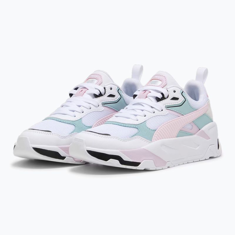 PUMA Trinity Herrenschuhe puma weiß/rosa/türkis surf 3