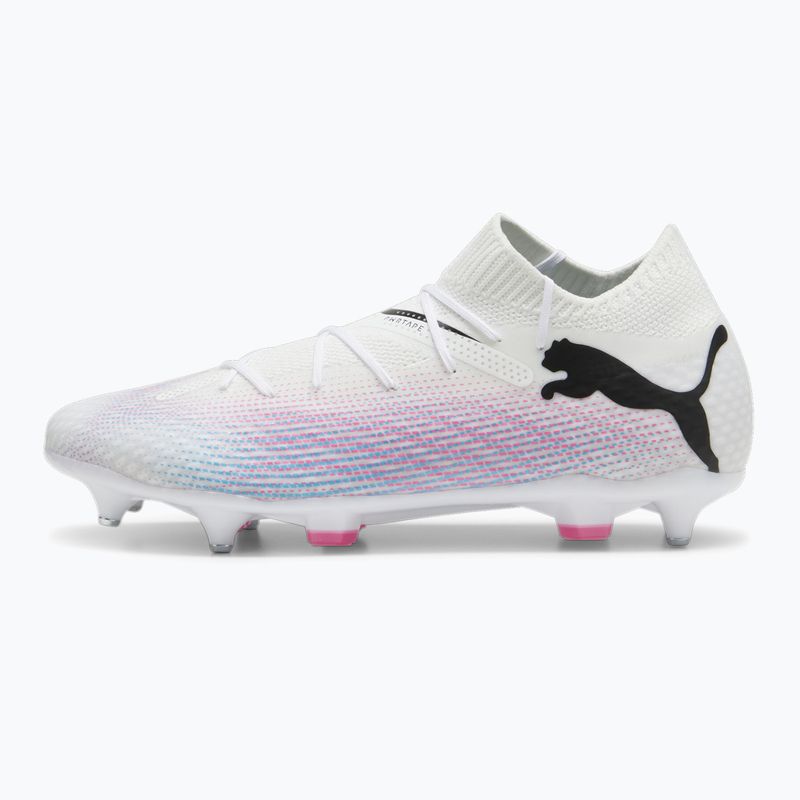 PUMA Future 7 Pro MxSG Fußballschuhe puma weiß/puma schwarz/poison pink 8