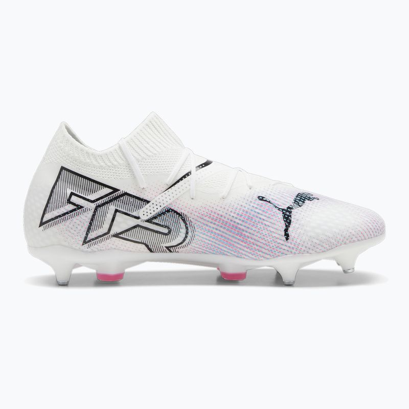 PUMA Future 7 Pro MxSG Fußballschuhe puma weiß/puma schwarz/poison pink 9