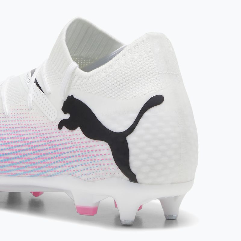 PUMA Future 7 Pro MxSG Fußballschuhe puma weiß/puma schwarz/poison pink 13