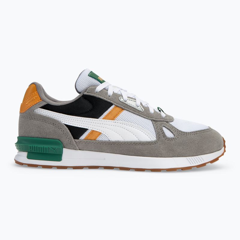 PUMA Graviton Pro stürmische Schiefer/Puma weiß/vine/Ingwer Tee Schuhe 2