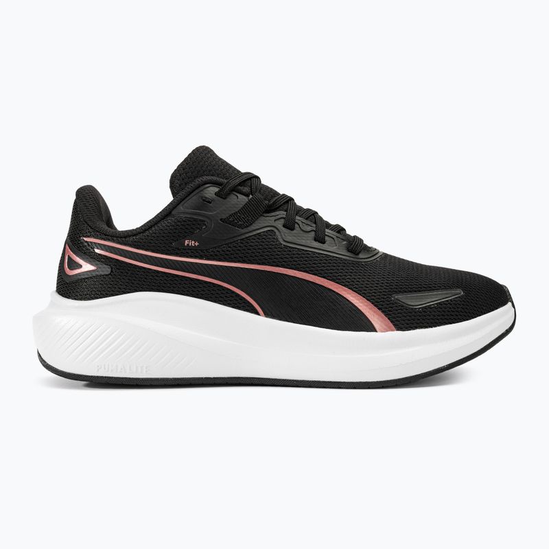 PUMA Skyrocket Lite Laufschuhe puma schwarz/puma weiß/rose gold 2