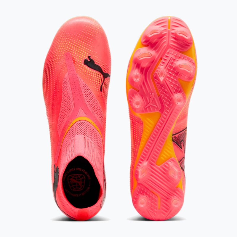 PUMA Future 7 Match+ LL FG/AG sunset glow/puma schwarz/sun stream Fußballschuhe 11