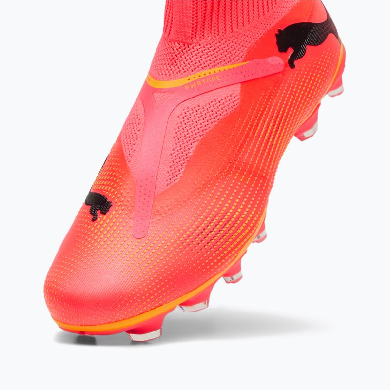 PUMA Future 7 Match+ LL FG/AG sunset glow/puma schwarz/sun stream Fußballschuhe 12