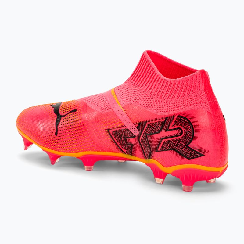 PUMA Future 7 Match+ LL FG/AG sunset glow/puma schwarz/sun stream Fußballschuhe 3