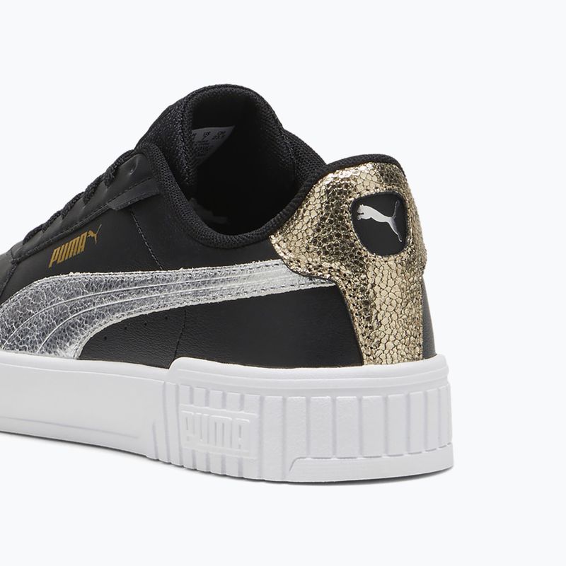 PUMA Carina 2.0 Metallic Shine Damen Schuhe puma schwarz/puma silber/puma gold 12